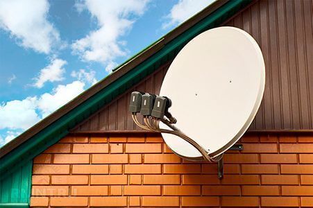 Установка антенн Триколор ТВ в Симферополе