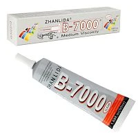 клей b-7000 zhanlida 50ml для металла, пластика, стекла, керамики, дерева, кожи, резины  фото