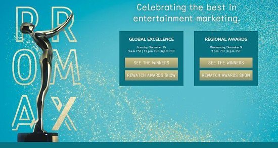 ТРИКОЛОР ПОЛУЧИЛ ПРЕМИЮ PROMAX AWARDS: GLOBAL EXCELLENCE 2020