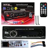 автомагнитола 1din mrm mr4110 с охладителем, lcd экран, bluetooth, пульт ду, fm, aux, usb  фото