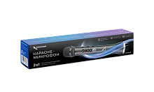 караоке-микрофон триколо  tr-km-15 с режимом bluetooth-колонки, 2 в 1  фото