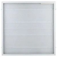 светильник потолочный дво 48вт 4200лм 6500к призм с проводом 595 (spo-6-48-6k-p (4/f/l))  фото